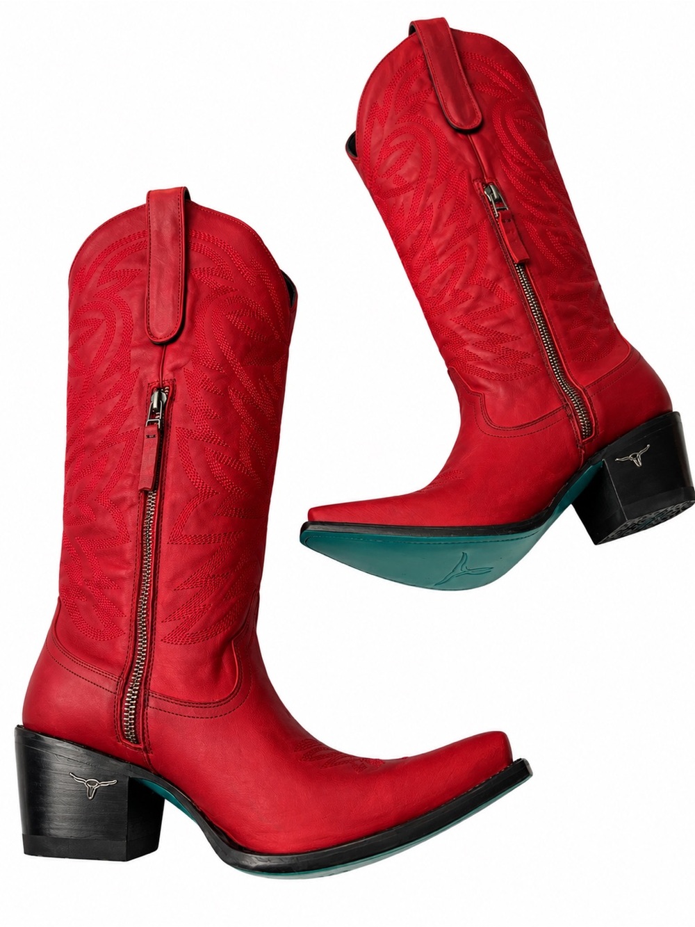 Lane Smokeshow Smoldering Ruby Western Boots Size 8 BNWT & Box - Picture 11 of 16